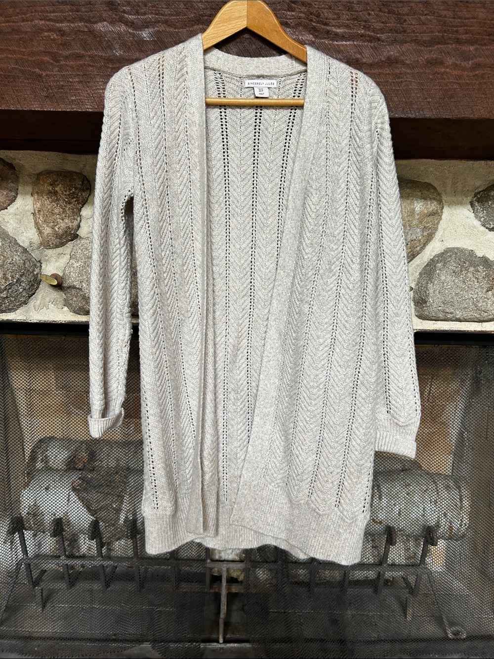 Sincerely Jules open cardigan